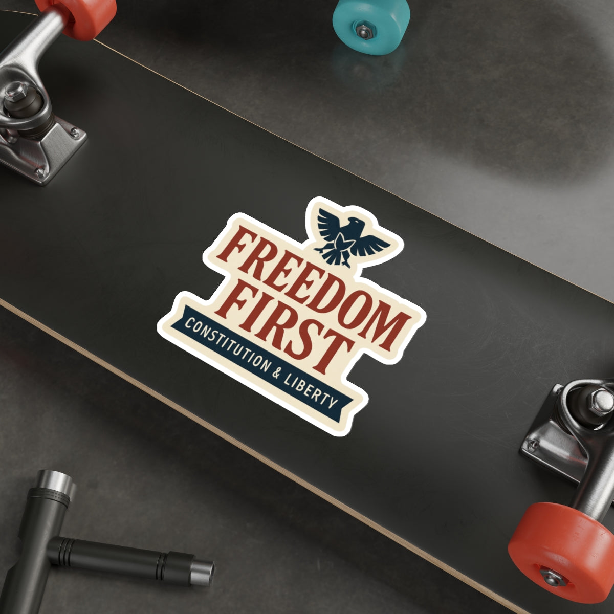 Constitution Freedom First Die-Cut Stickers