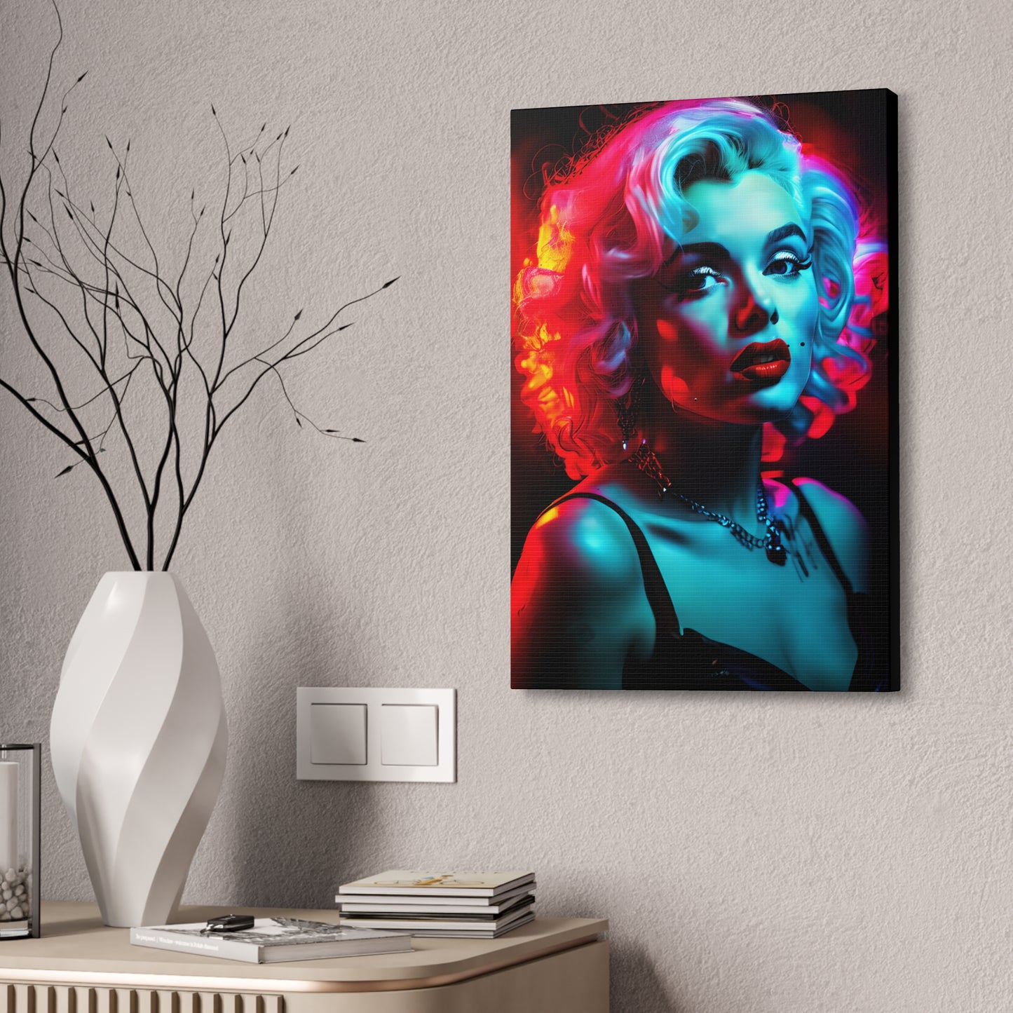 Shop Marilyn Monroe Canvas Art Portrait for Living Room