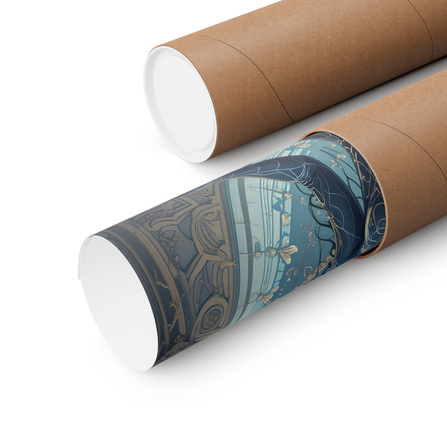 Mystical Art Poster - Intricate Spiritual Design Print