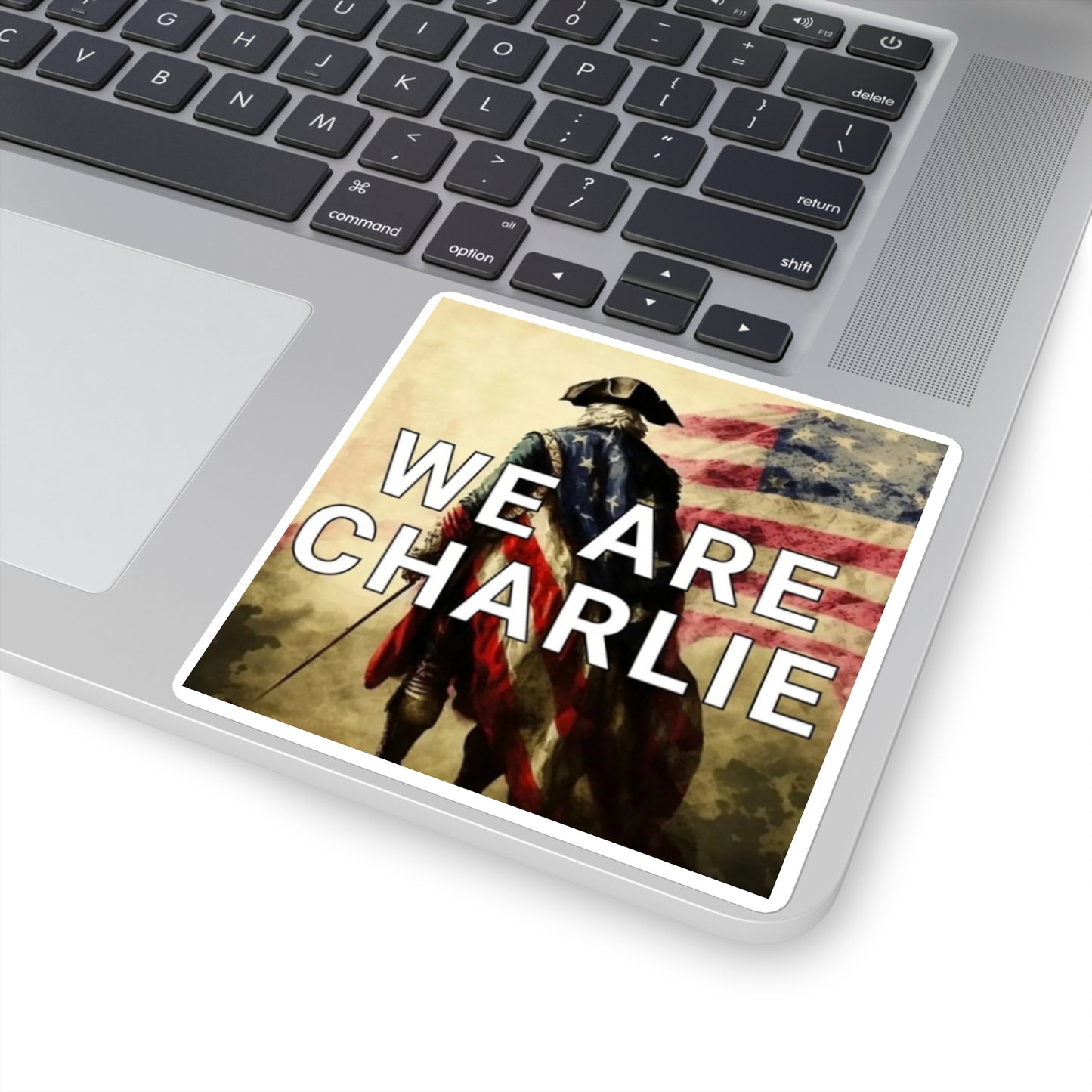 Charlie Kirk Paper Stickers | We Are Charlie | Political sticker
