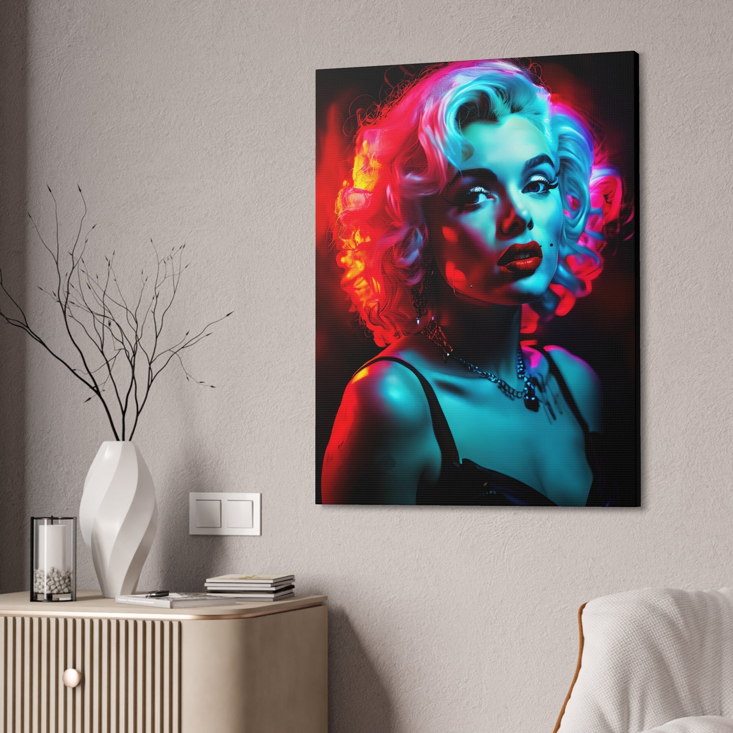 Shop Marilyn Monroe Canvas Art Portrait for Living Room