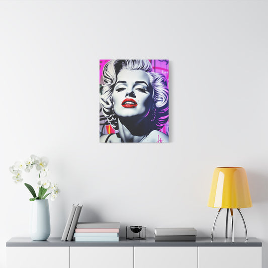 Pop Art Canvas Of Marilyn Monroe