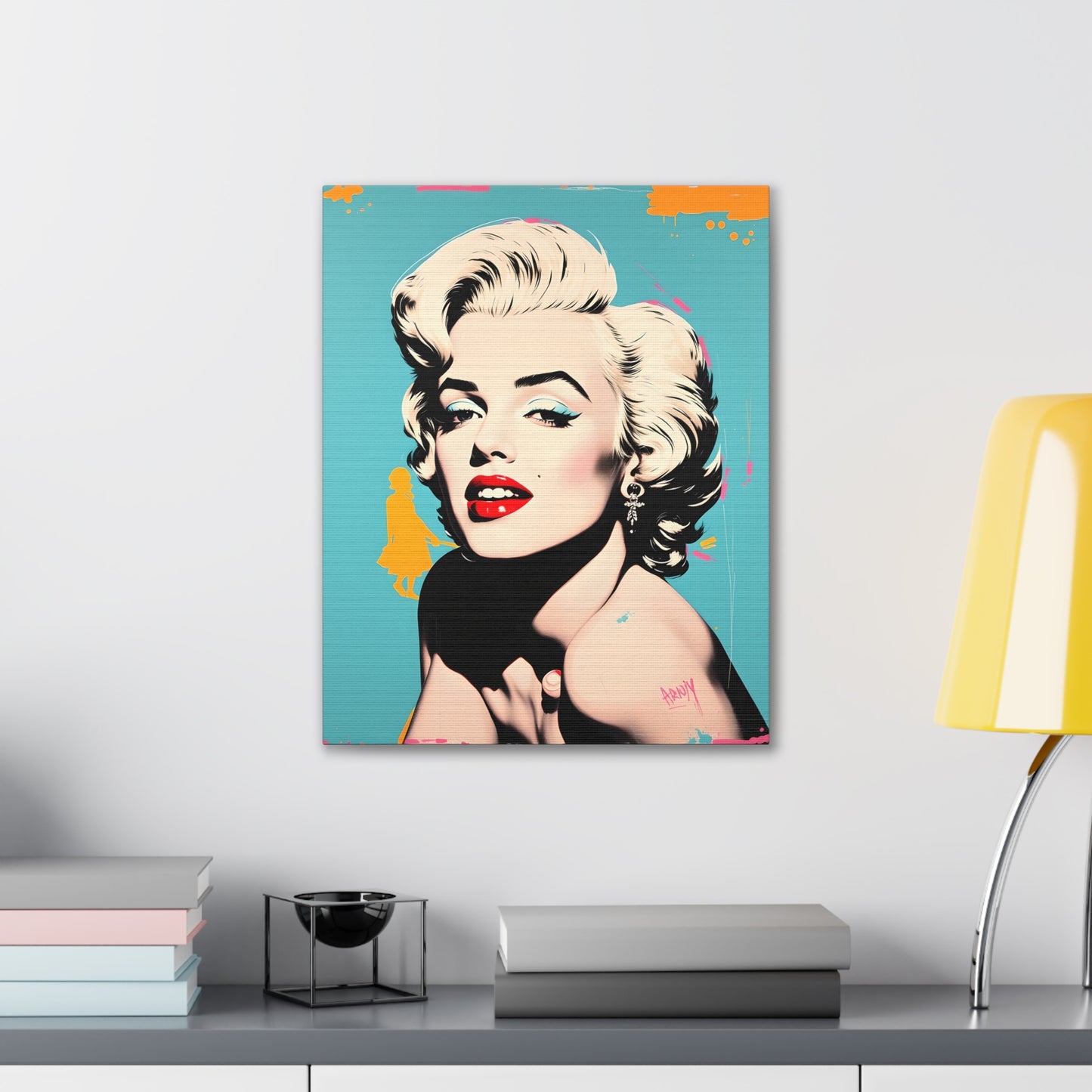 Marilyn Monroe Pop Canvas Art