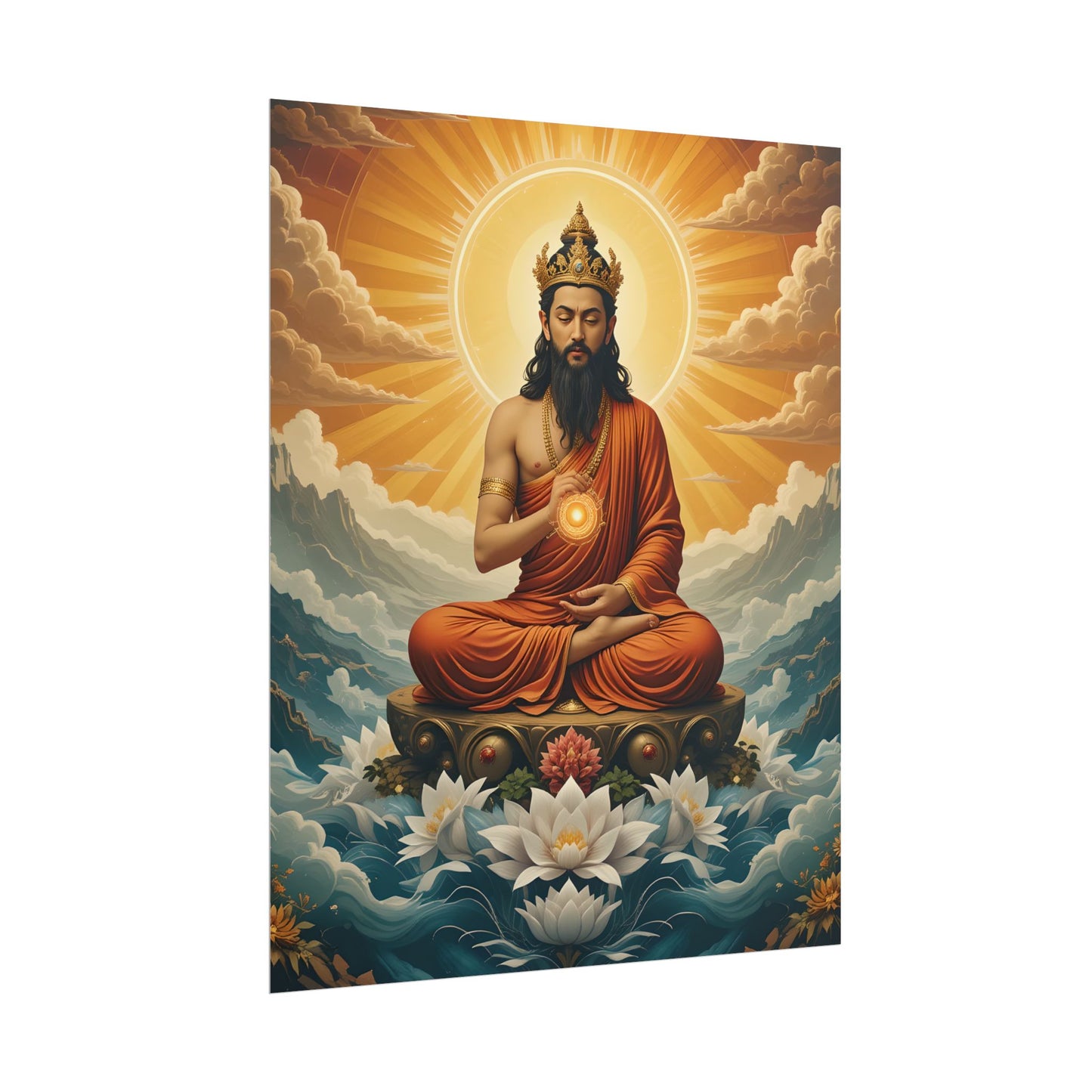 Buddah Meditation Posters | Spiritual Poster
