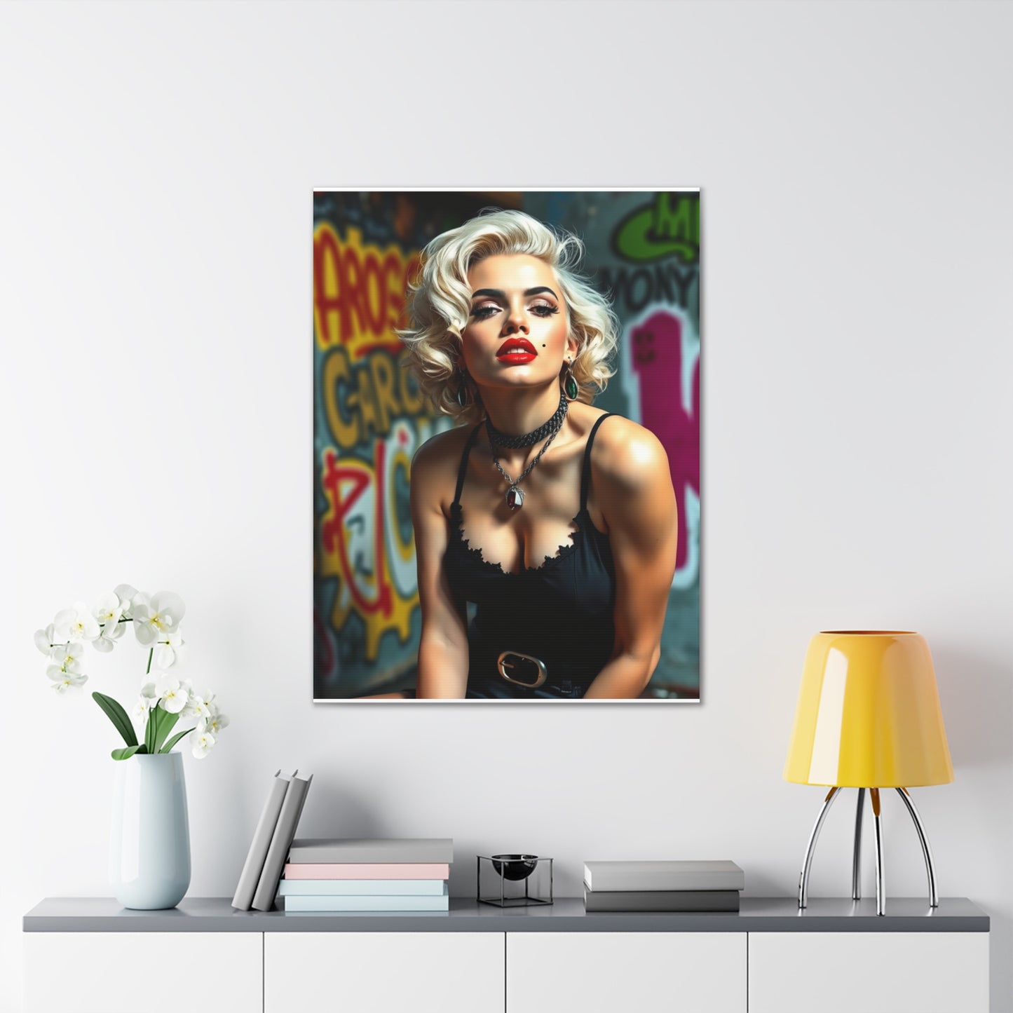 Hollywood Icon Canvas Print – Marilyn Monroe Canvas Wall Art for Living Room
