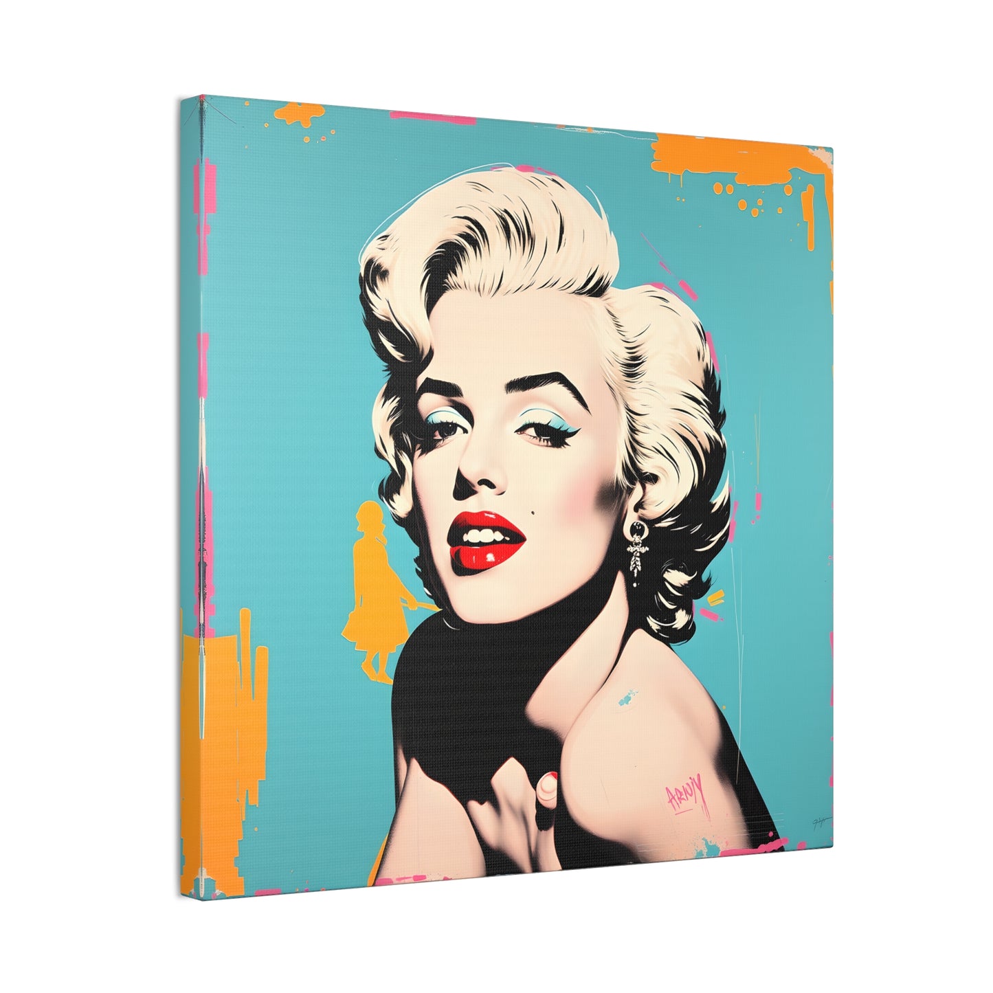 Marilyn Monroe Pop Canvas Art