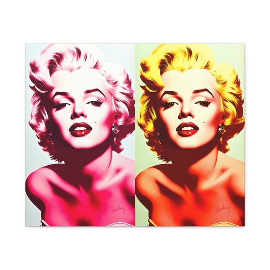 Marilyn Monroe Pop Art wall canvas