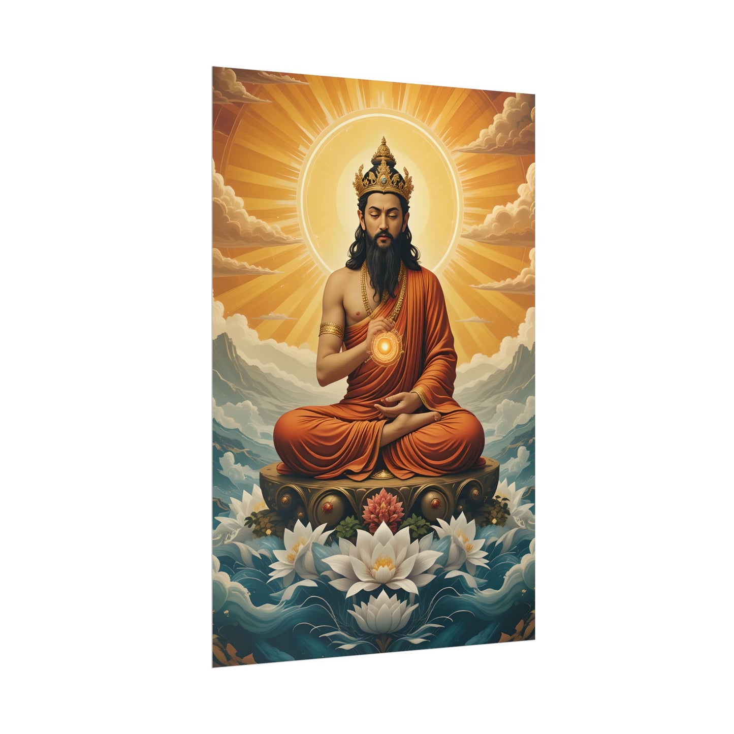 Buddah Meditation Posters | Spiritual Poster