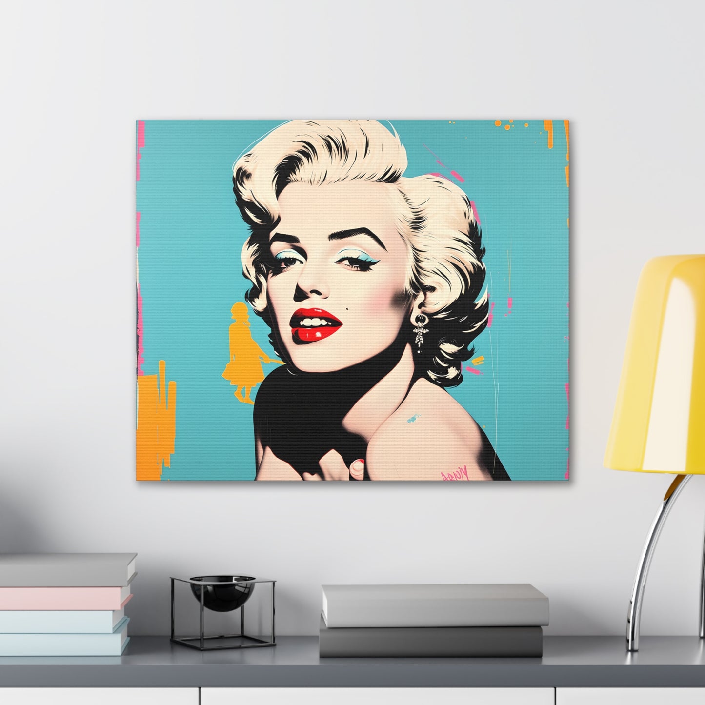 Marilyn Monroe Pop Canvas Art