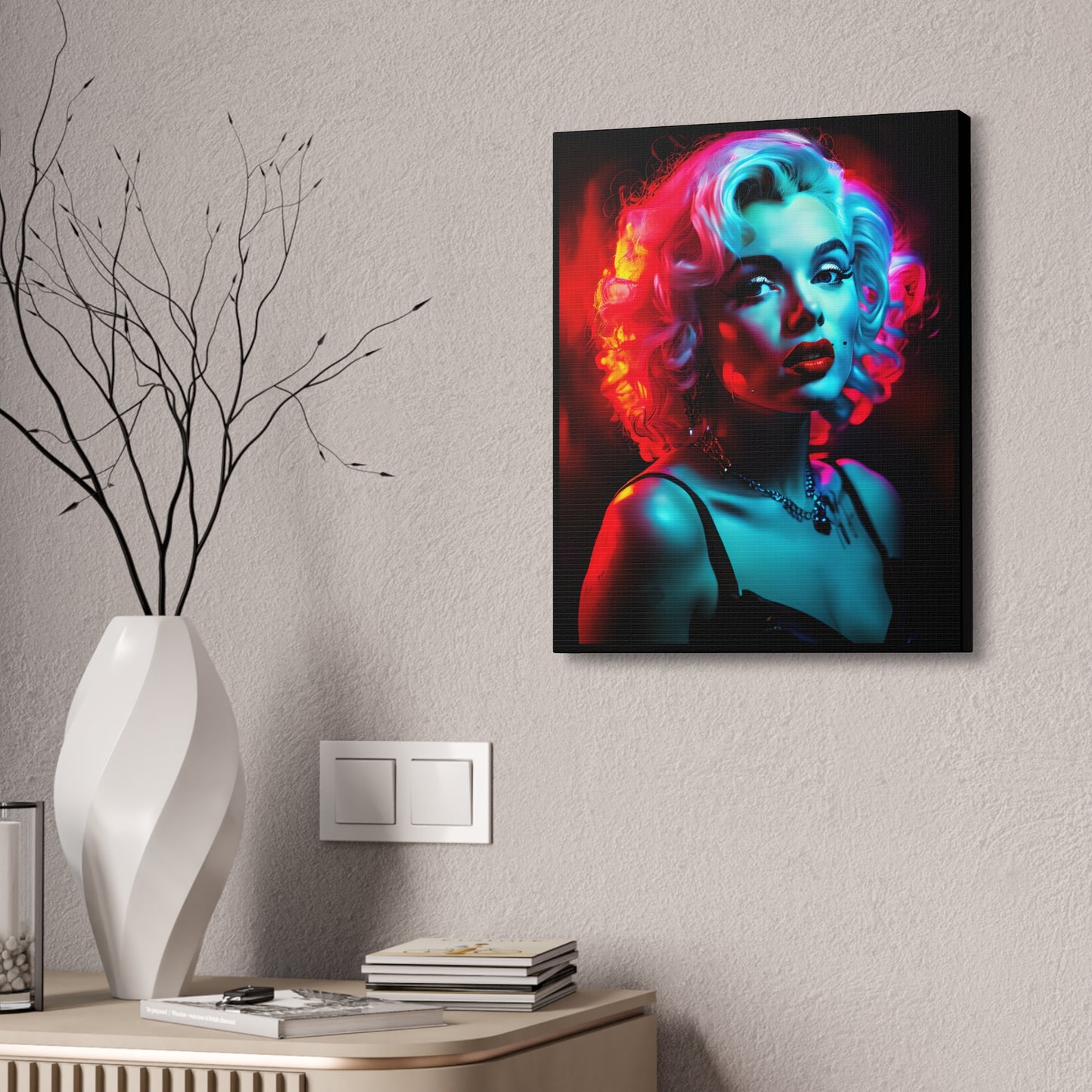 Shop Marilyn Monroe Canvas Art Portrait for Living Room