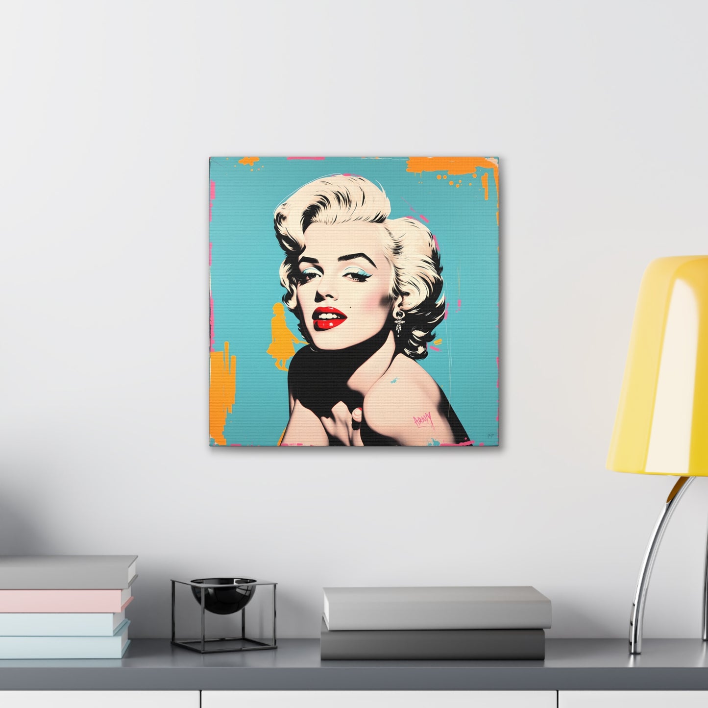 Marilyn Monroe Pop Canvas Art