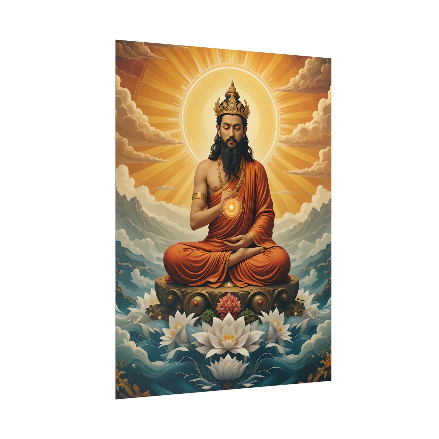 Buddah Meditation Posters | Spiritual Poster