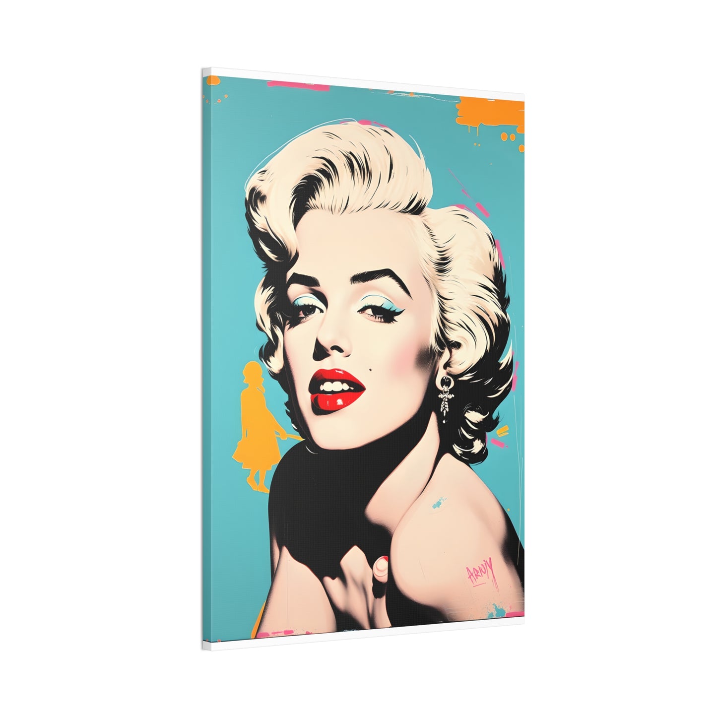 Marilyn Monroe Pop Canvas Art