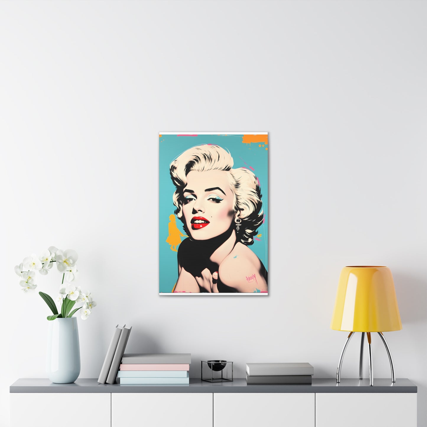 Marilyn Monroe Pop Canvas Art
