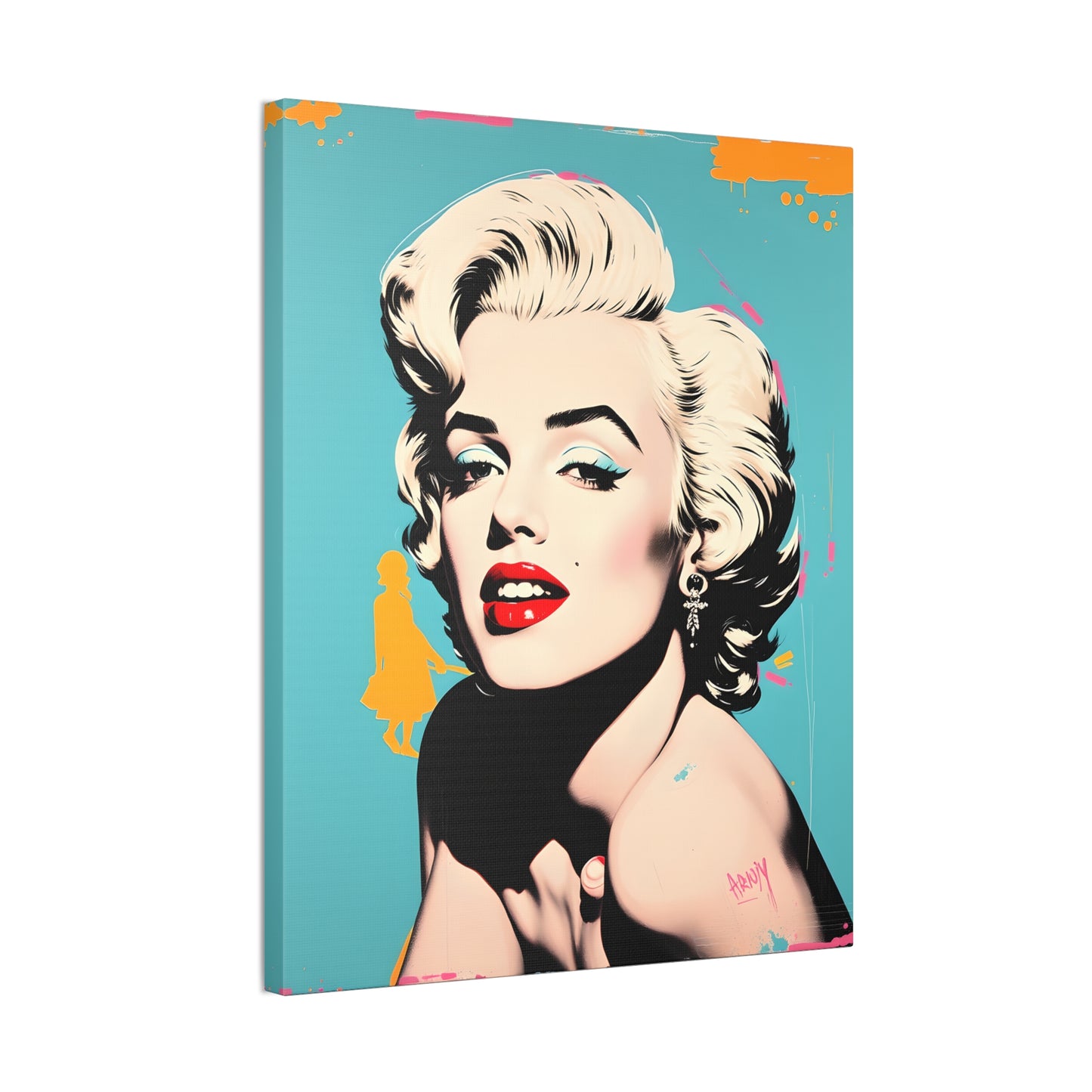 Marilyn Monroe Pop Canvas Art