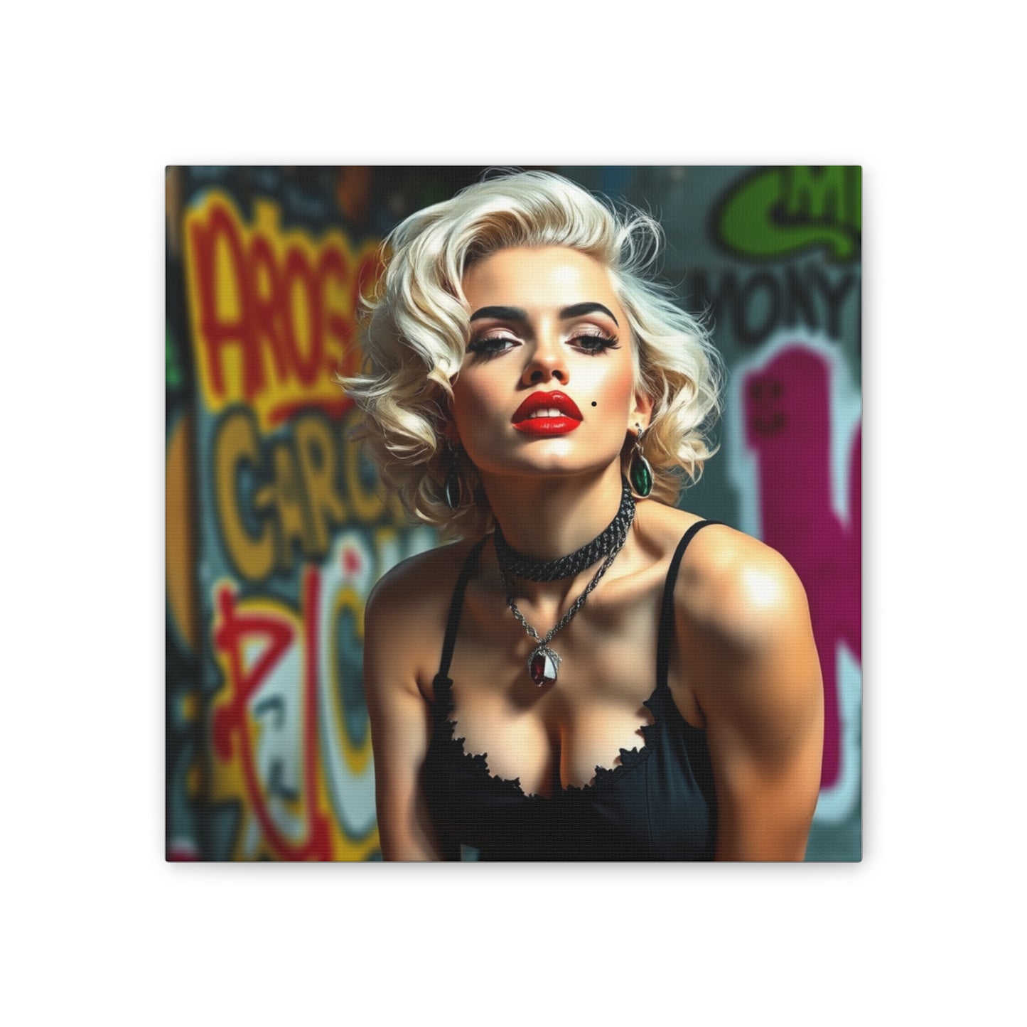 Hollywood Icon Canvas Print – Marilyn Monroe Canvas Wall Art for Living Room