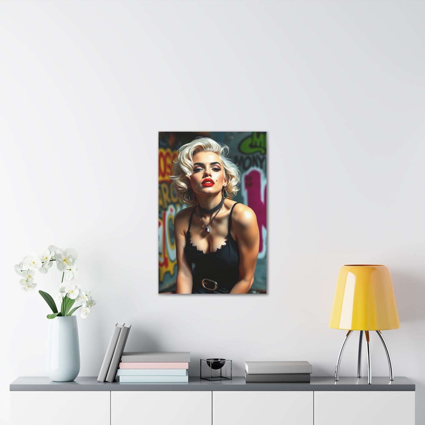 Hollywood Icon Canvas Print – Marilyn Monroe Canvas Wall Art for Living Room