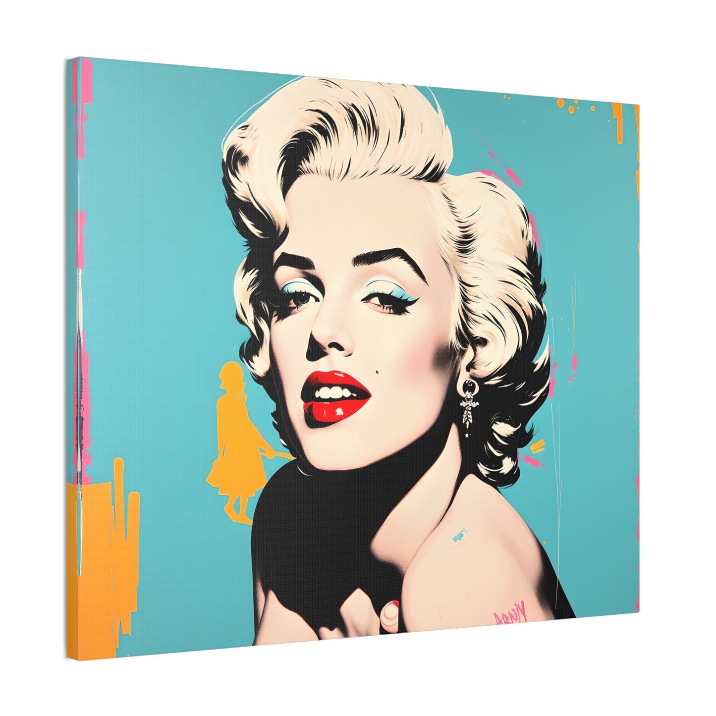 Marilyn Monroe Pop Canvas Art