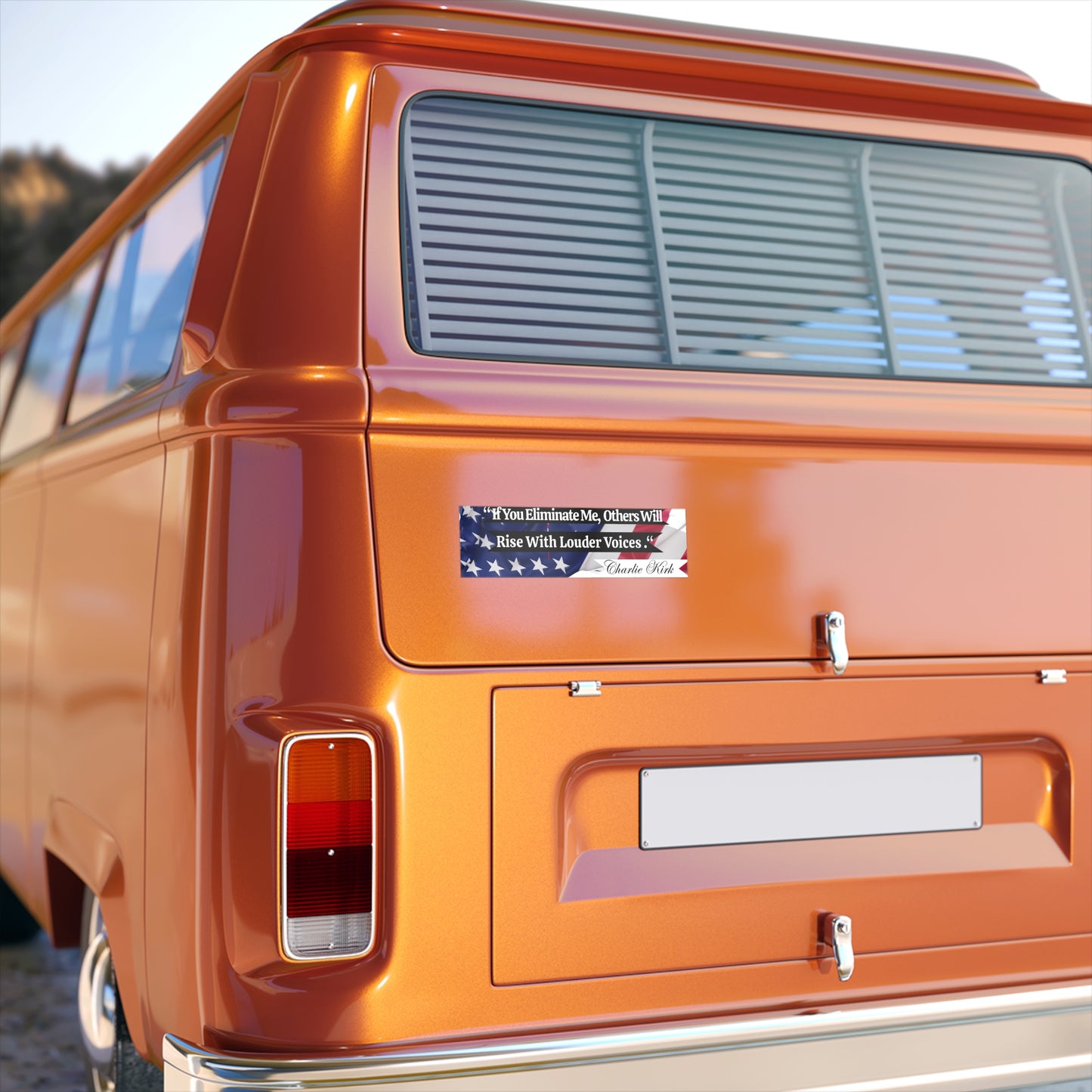 Charlie Kirk Quote Bumper Stickers - Vinyl Decals