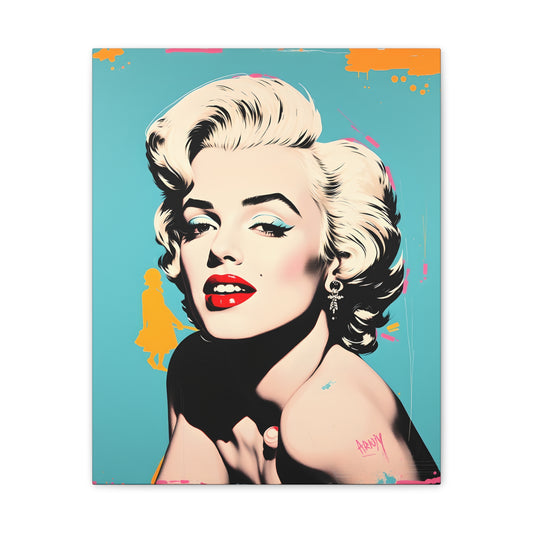 Marilyn Monroe Pop Canvas Art