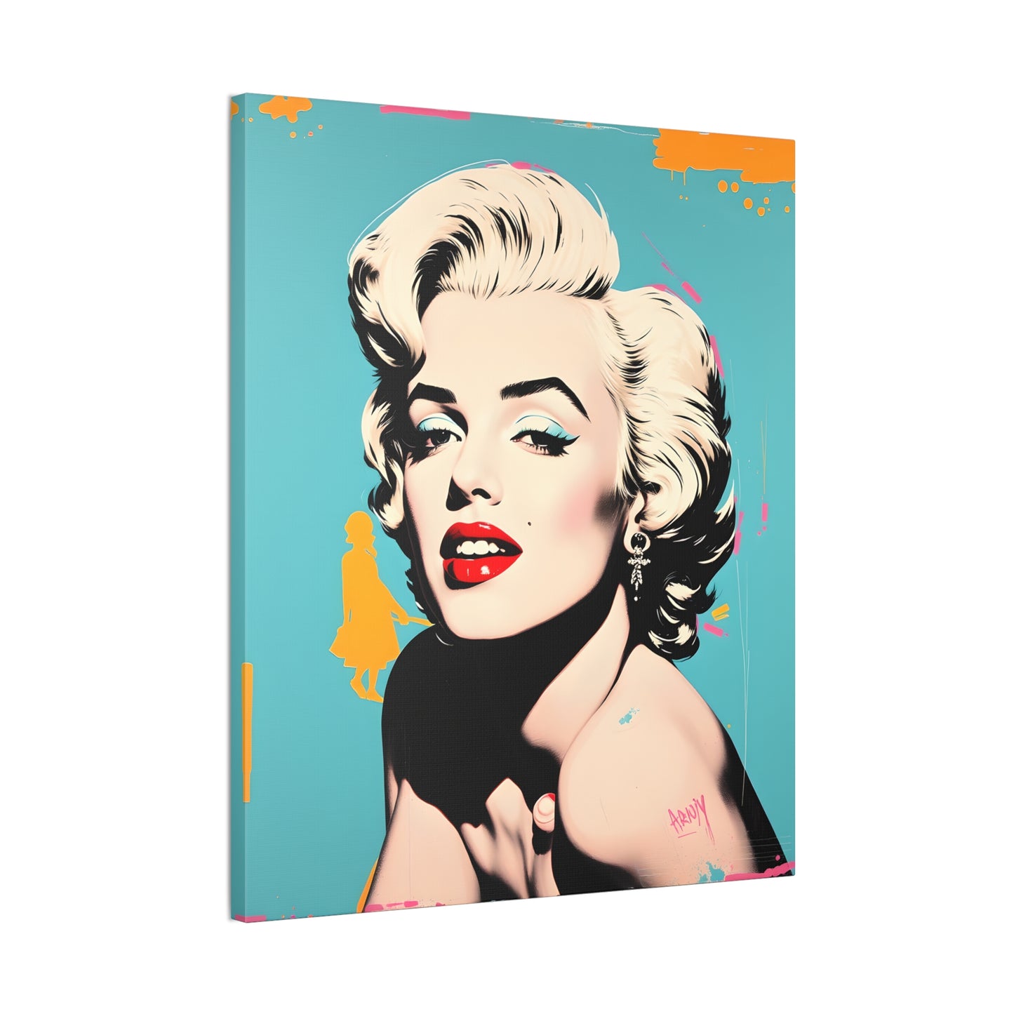 Marilyn Monroe Pop Canvas Art