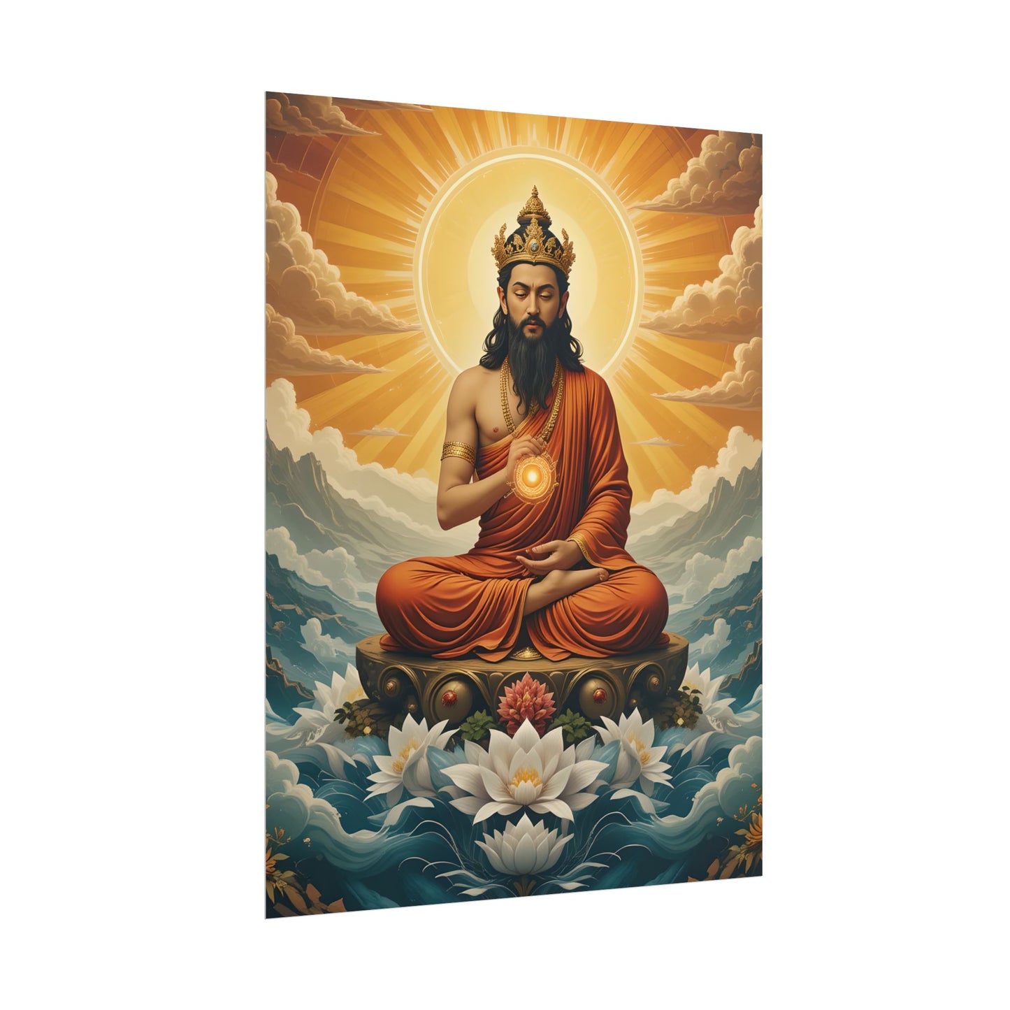 Buddah Meditation Posters | Spiritual Poster