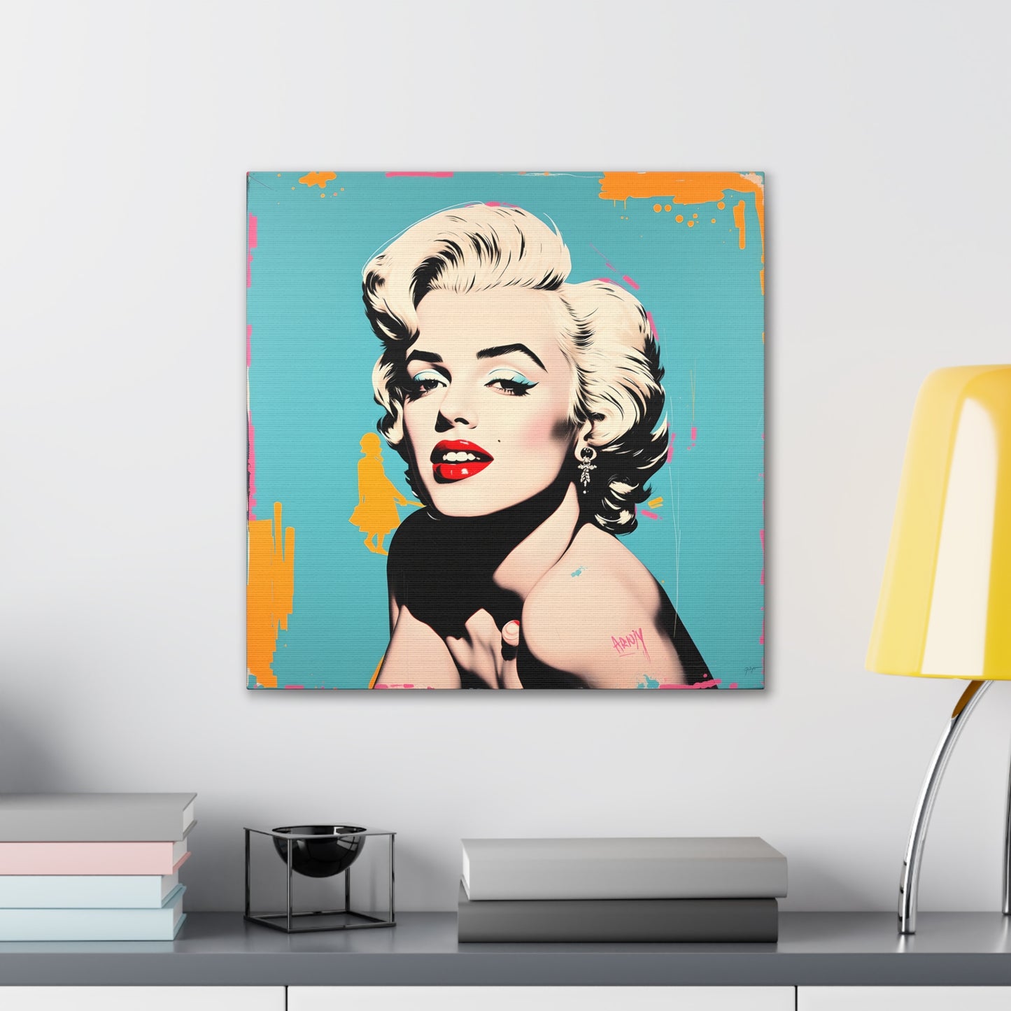 Marilyn Monroe Pop Canvas Art