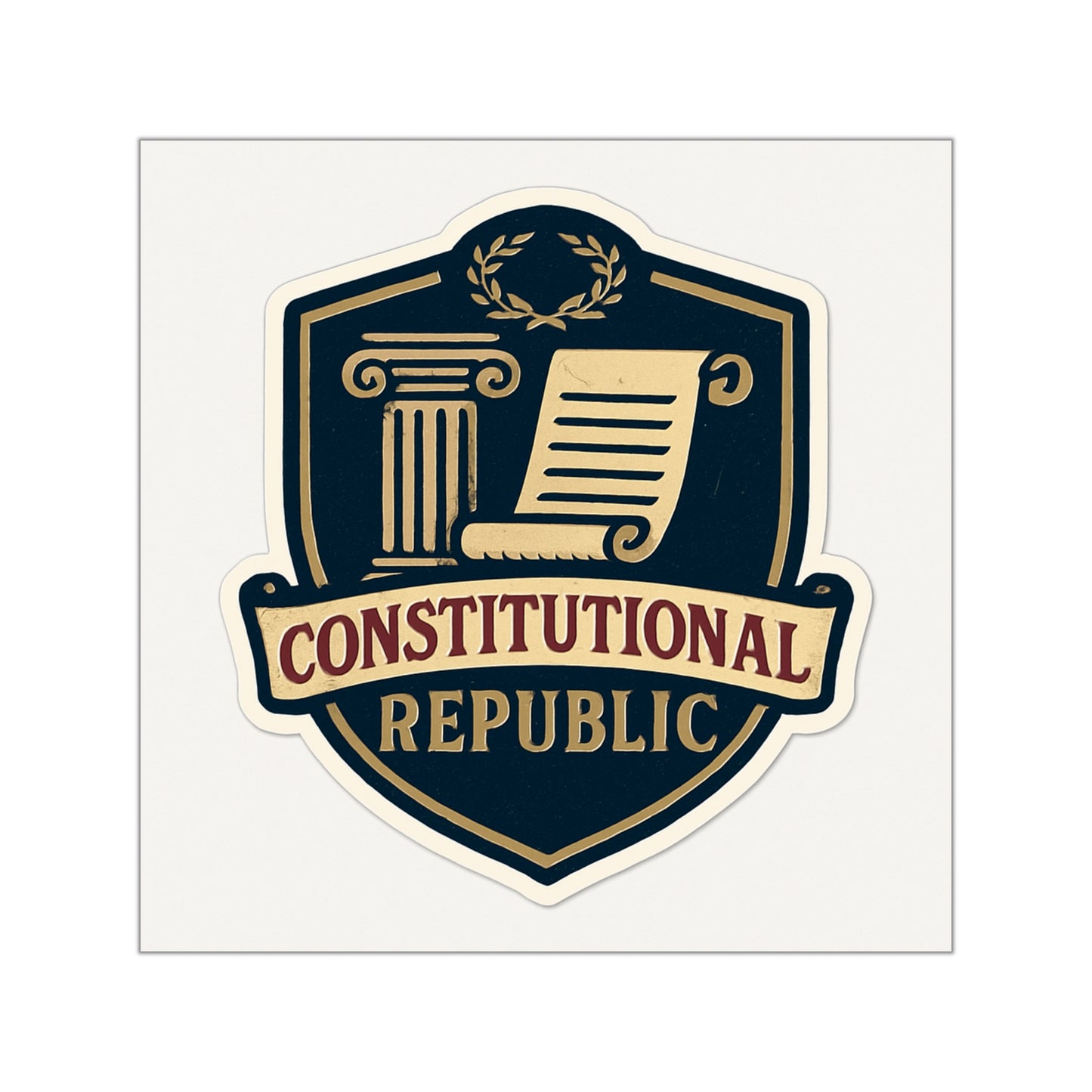 Constitutional Republic Vinyl Stickers