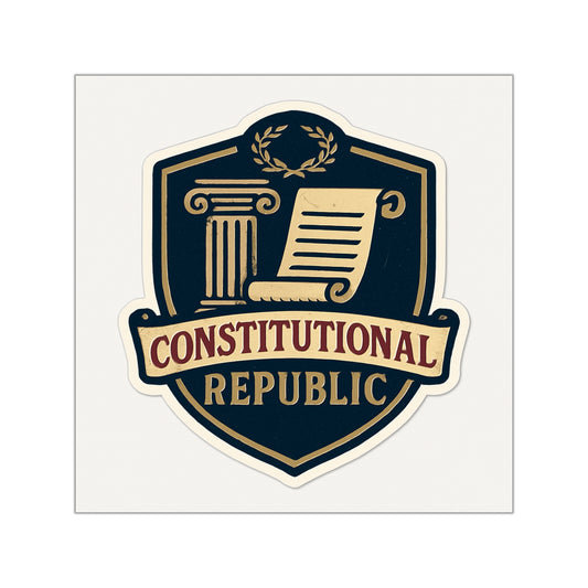 Constitutional Republic Vinyl Stickers